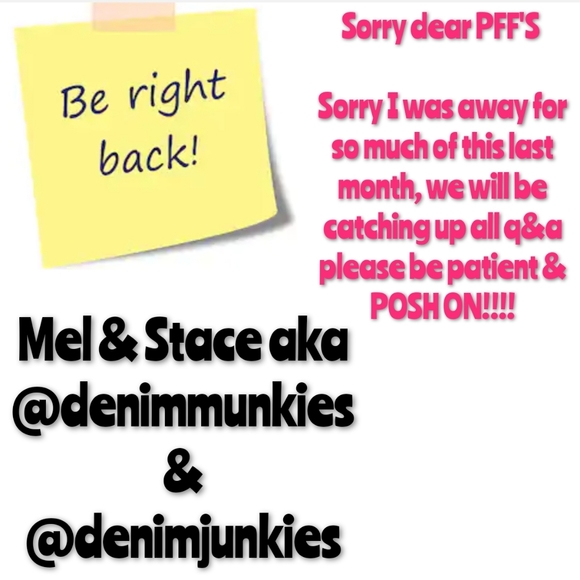 denimmunkies/denimjunkies Other - Recent Hospital Stay (not covid related) kept us!